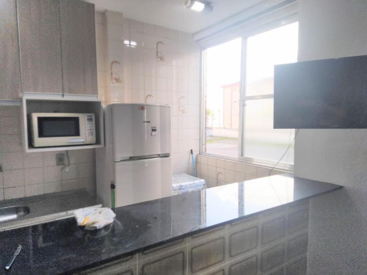 Kitnet Pe Na Areia Vista Mar - Boqueirao Praia Grande-Sp Apartment Praia Grande  Ngoại thất bức ảnh