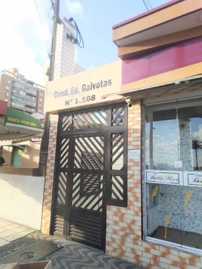 Kitnet Pe Na Areia Vista Mar - Boqueirao Praia Grande-Sp Apartment Praia Grande  Ngoại thất bức ảnh