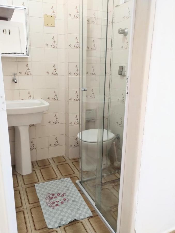 Kitnet Pe Na Areia Vista Mar - Boqueirao Praia Grande-Sp Apartment Praia Grande  Ngoại thất bức ảnh